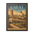 Rabat Embassy Wrapped Canvas Framed