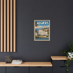 Algiers Embassy Wrapped Canvas Framed