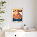 Cairo Embassy Wrapped Canvas Framed