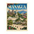 Managua Embassy Poster