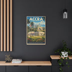 Accra Embassy Wrapped Canvas