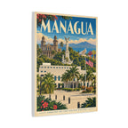 Managua Embassy Wrapped Canvas