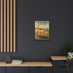 Tunis Embassy Wrapped Canvas Framed