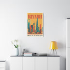 Riyadh Embassy Wrapped Canvas