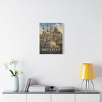 Brussels Embassy Wrapped Canvas