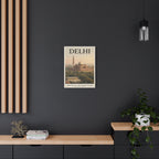 Delhi Embassy Wrapped Canvas