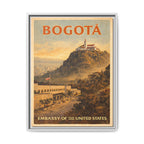 Bogotá Embassy Wrapped Canvas Framed