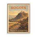 Bogotá Embassy Wrapped Canvas Framed