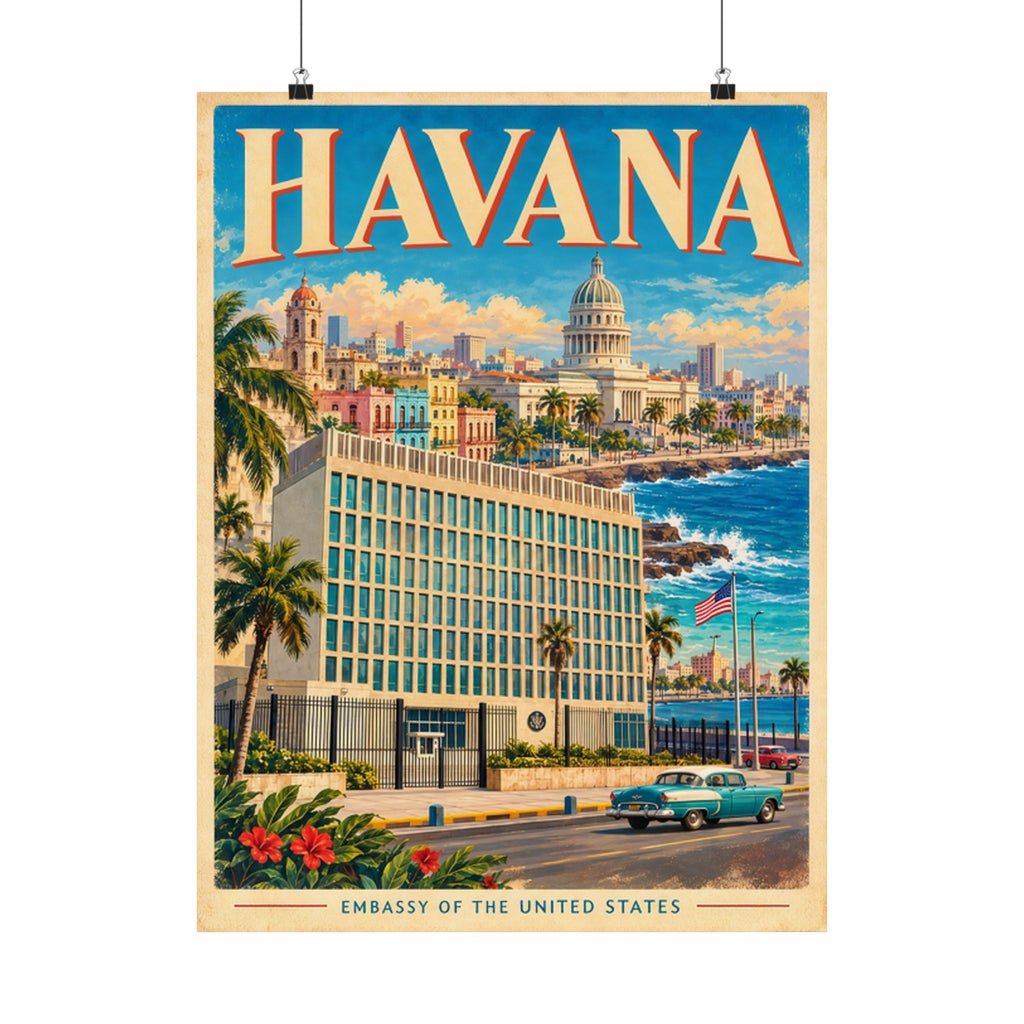 Havana Embassy Poster