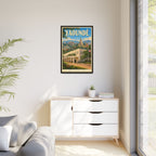 Yaoundé Embassy Wrapped Canvas Framed