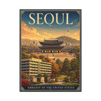 Seoul Embassy Wrapped Canvas