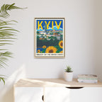 Kyiv Embassy Wrapped Canvas Framed