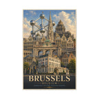 Brussels Embassy Wrapped Canvas