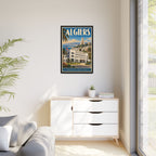 Algiers Embassy Wrapped Canvas Framed