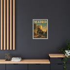 Madrid Embassy Wrapped Canvas Framed
