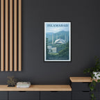 Islamabad Embassy Wrapped Canvas Framed