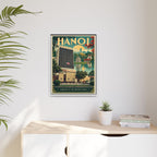 Hanoi Embassy Wrapped Canvas Framed