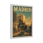 Madrid Embassy Wrapped Canvas Framed