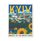 Kyiv Embassy Wrapped Canvas