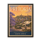 Pretoria Embassy Wrapped Canvas Framed