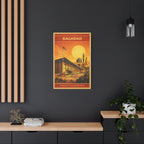 Baghdad Embassy Wrapped Canvas