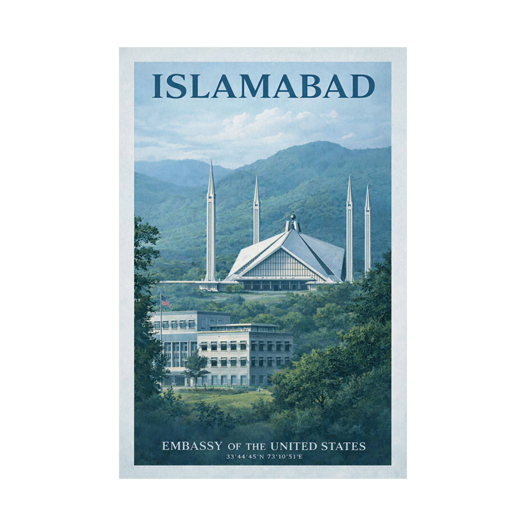 Islamabad Embassy Poster
