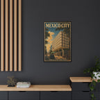 Mexico City Embassy Wrapped Canvas Framed