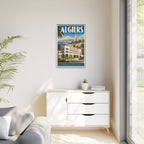 Algiers Embassy Wrapped Canvas Framed
