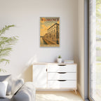 Florence Consulate General Wrapped Canvas Framed