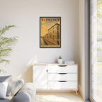 Florence Consulate General Wrapped Canvas Framed