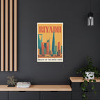 Riyadh Embassy Wrapped Canvas