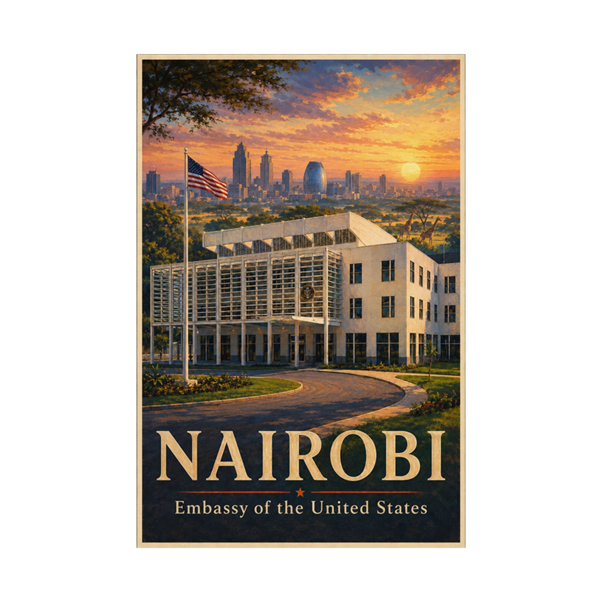 Nairobi Embassy Poster