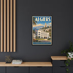 Algiers Embassy Wrapped Canvas Framed