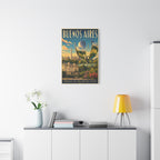 Buenos Aires Embassy Wrapped Canvas