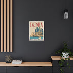 Doha Embassy Wrapped Canvas