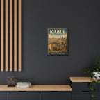 Kabul Embassy Wrapped Canvas Framed