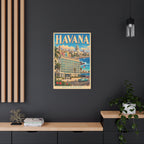 Havana Embassy Wrapped Canvas