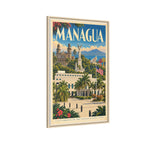 Managua Embassy Wrapped Canvas Framed