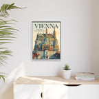 Vienna Embassy Wrapped Canvas Framed