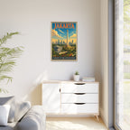 Jakarta Embassy Wrapped Canvas Framed