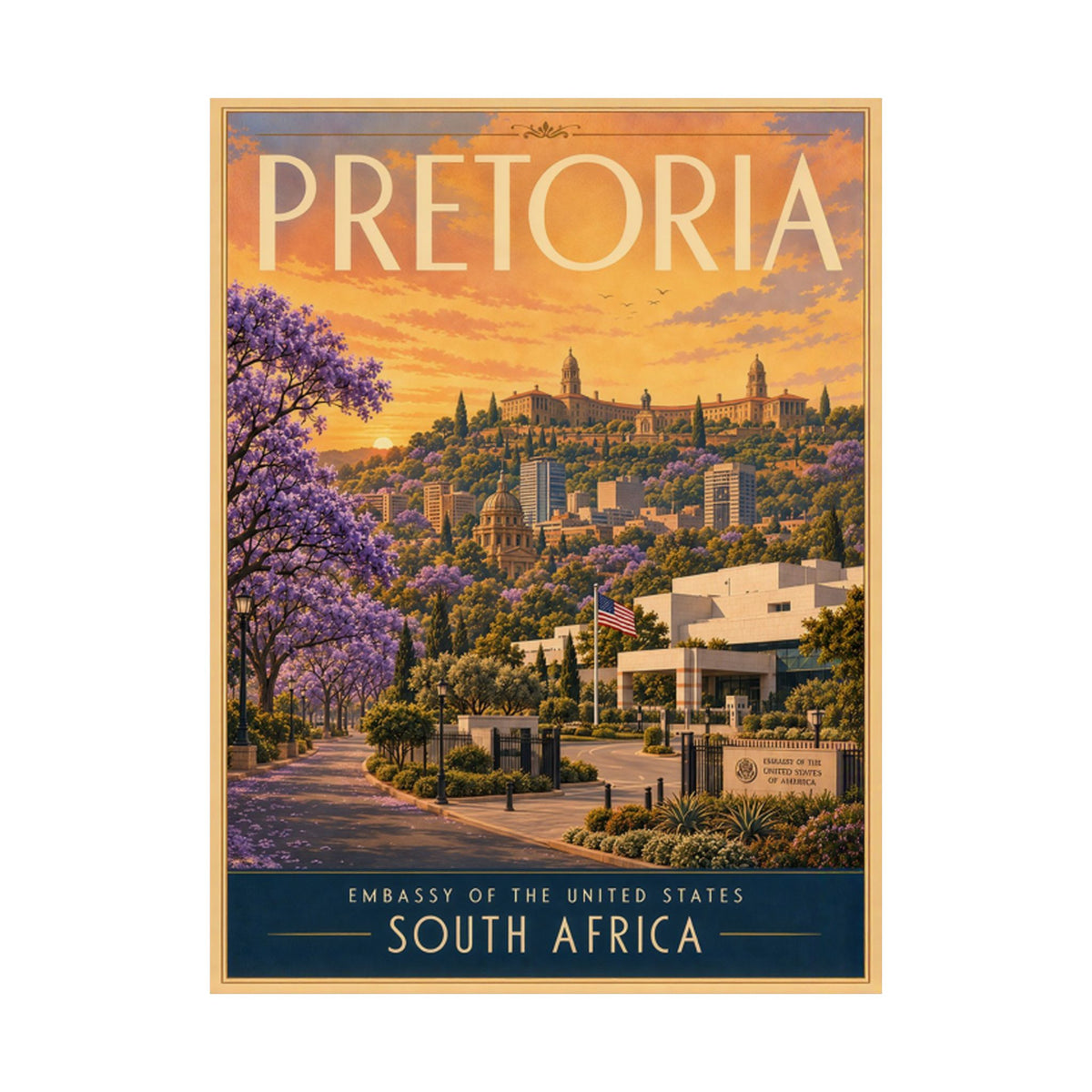 Pretoria Embassy Poster