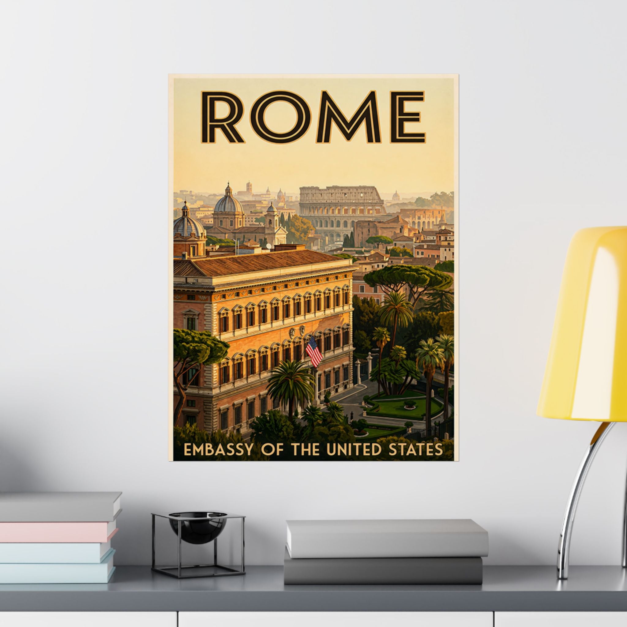 Rome Embassy Poster