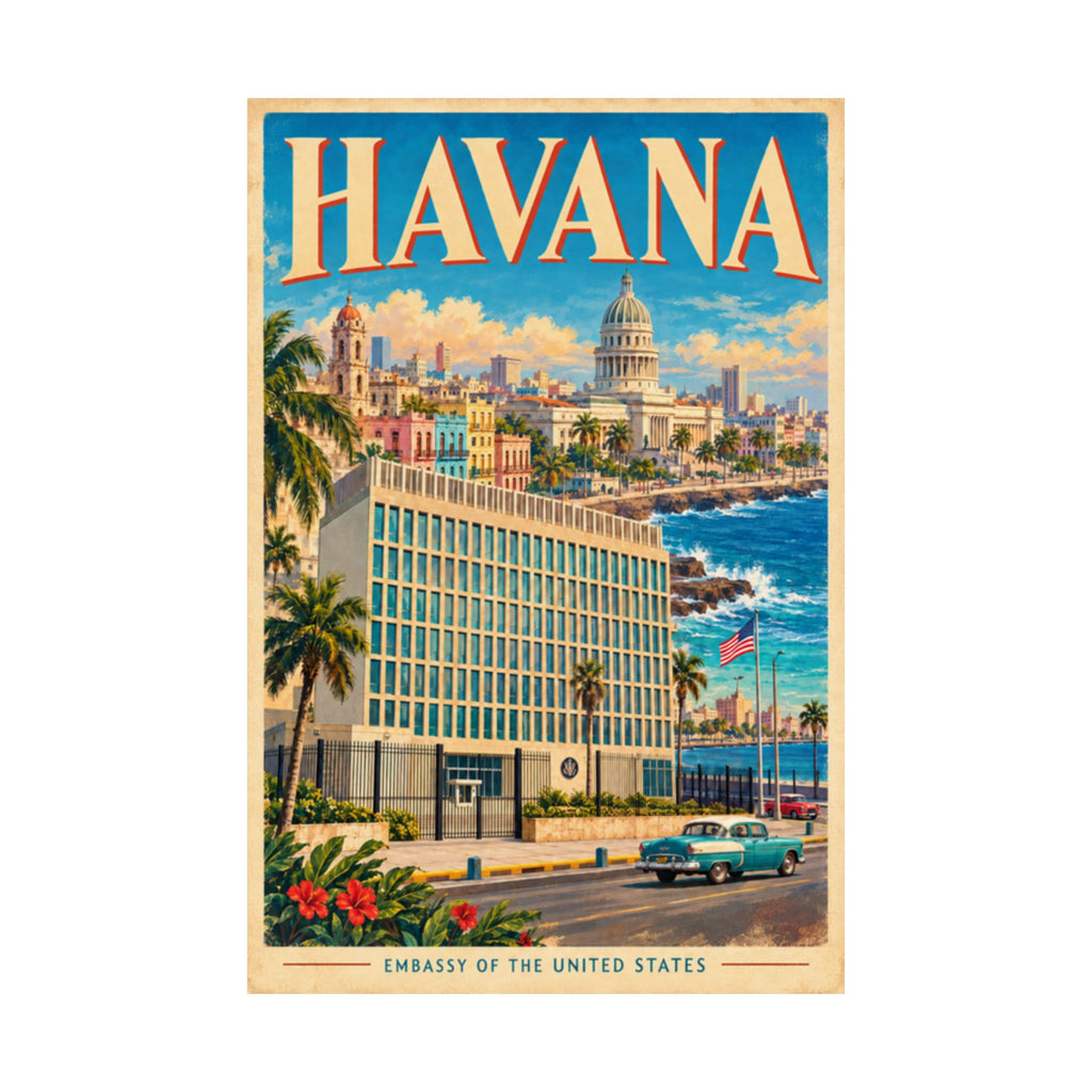 Havana Embassy Poster
