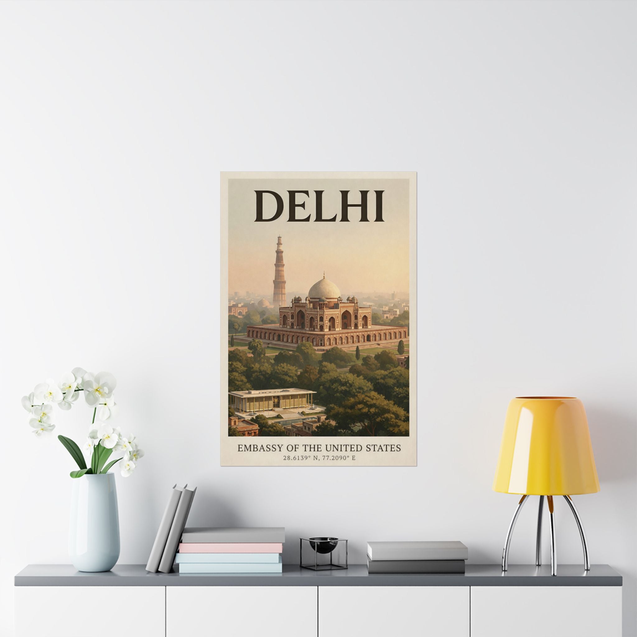Delhi Embassy Poster
