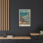 Tokyo Embassy Wrapped Canvas Framed