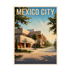 Mexico City Embassy Poster
