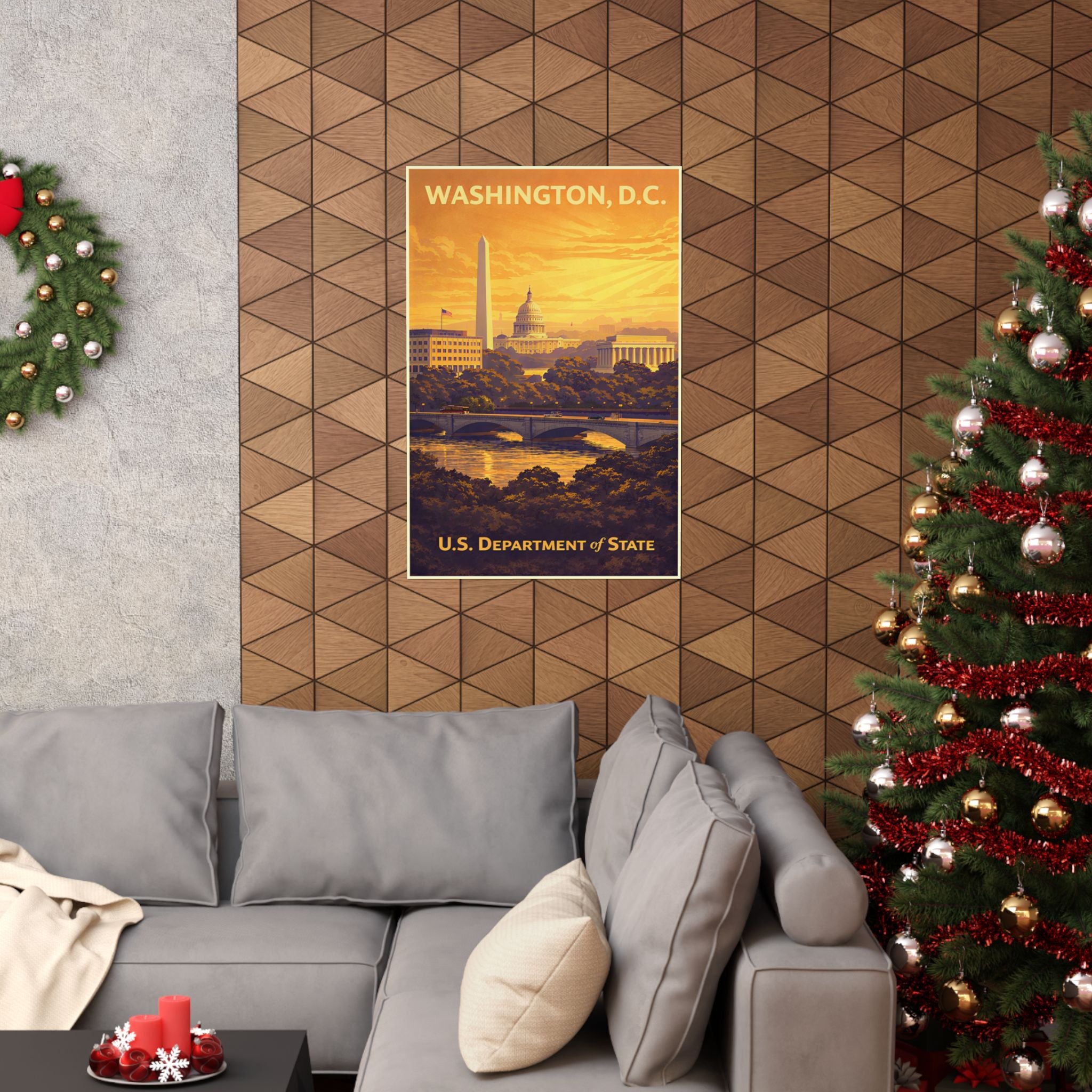 Washington D.C. Department of State Poster