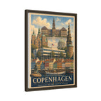 Copenhagen Embassy Wrapped Canvas Framed