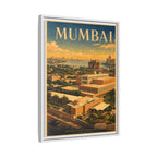 Mumbai Consulate General Wrapped Canvas Framed