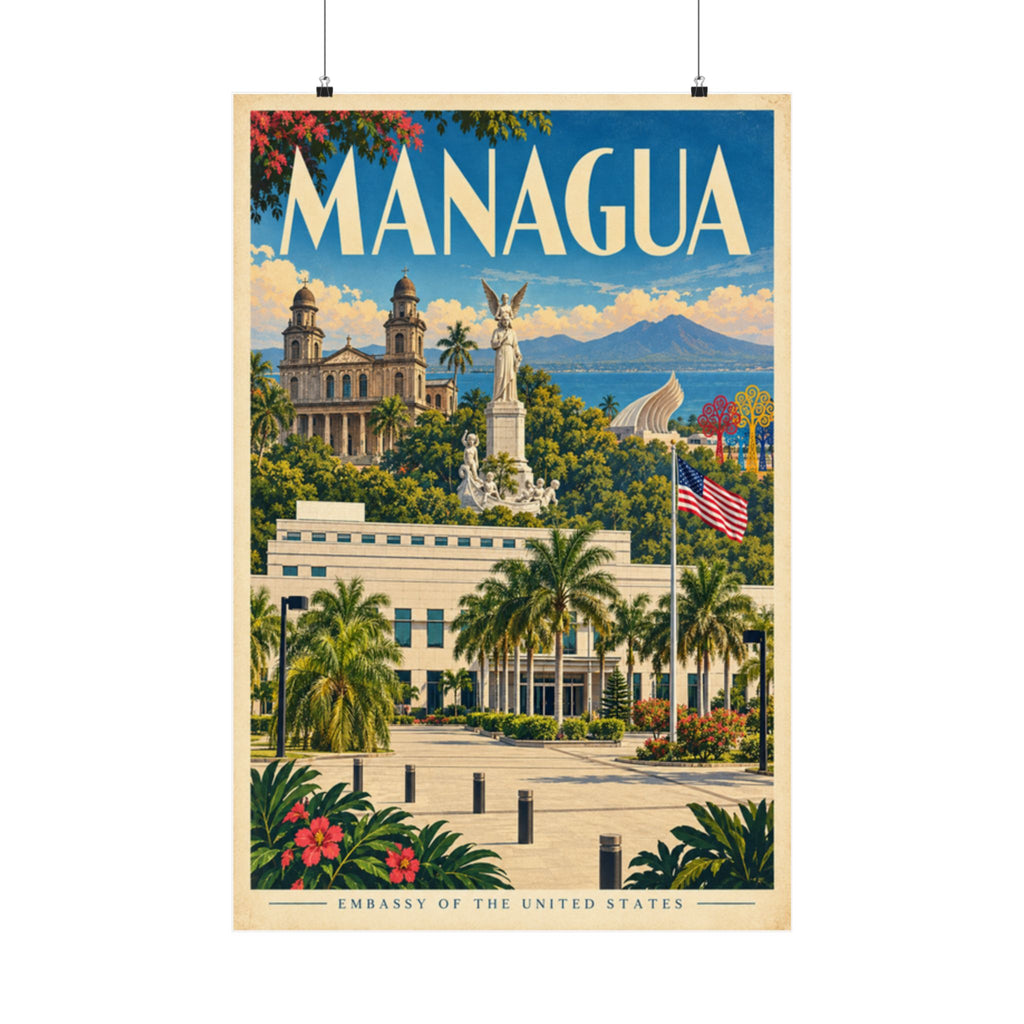 Managua Embassy Poster